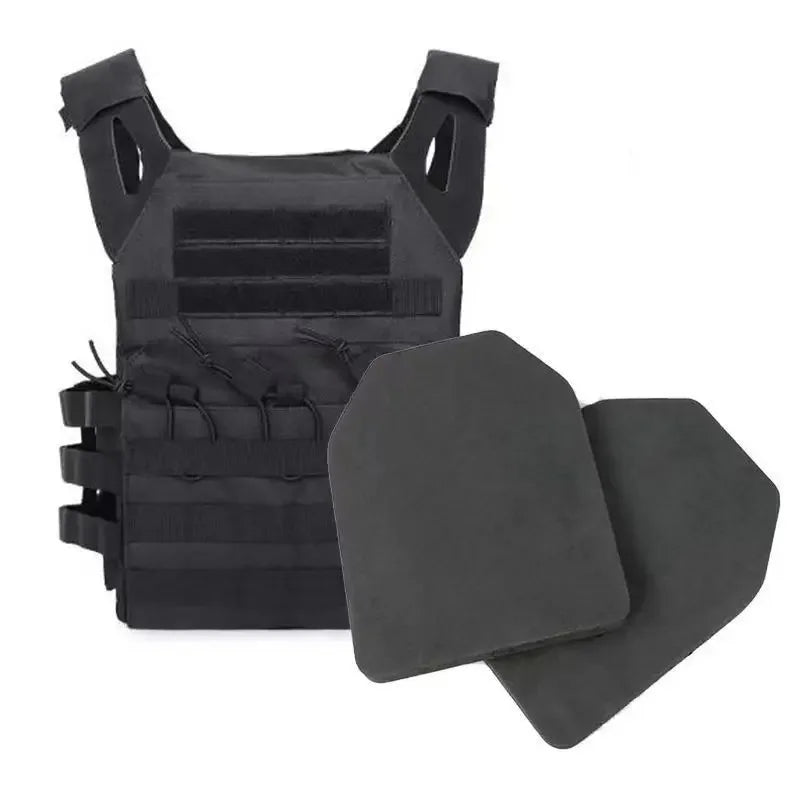 Gilet tactique Airsoft, 1 paire, plaques de déflecteur EVA pour gilets d'armure corporelle, insertion de plaque de choc en mousse, protection pour jeu de guerre Paintball de chasse