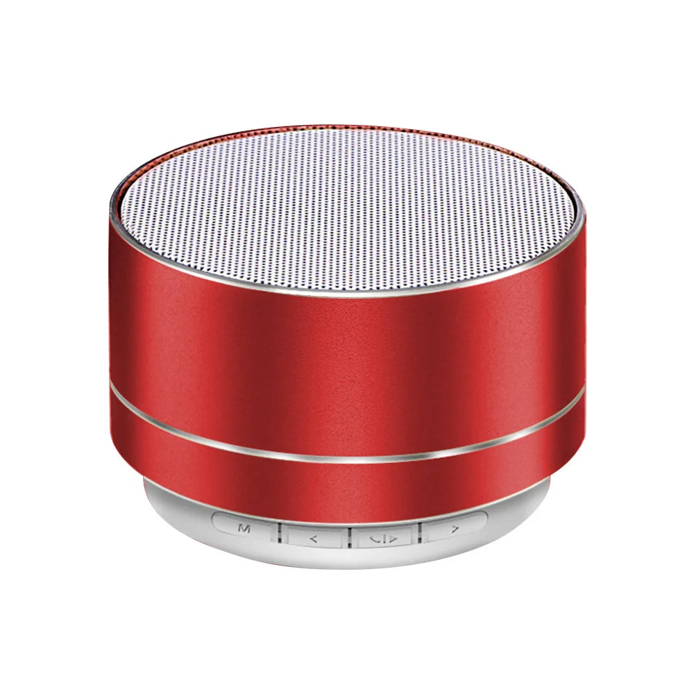 Enceinte Bluetooth sans fil Small Steel Cannon avec caisson de basses, mini enceinte Bluetooth portable, couleurs variées, pour PC et ordinateurs portables