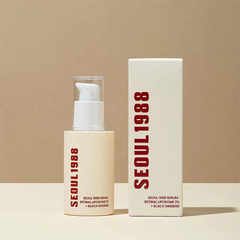 Ensemble de soins coréens pour la peau, séoul 1988, soin du Contour des yeux à la mucine d'escargot, estompe les cernes au rétinol, sérum hydratant liftant raffermissant, crème pour les yeux