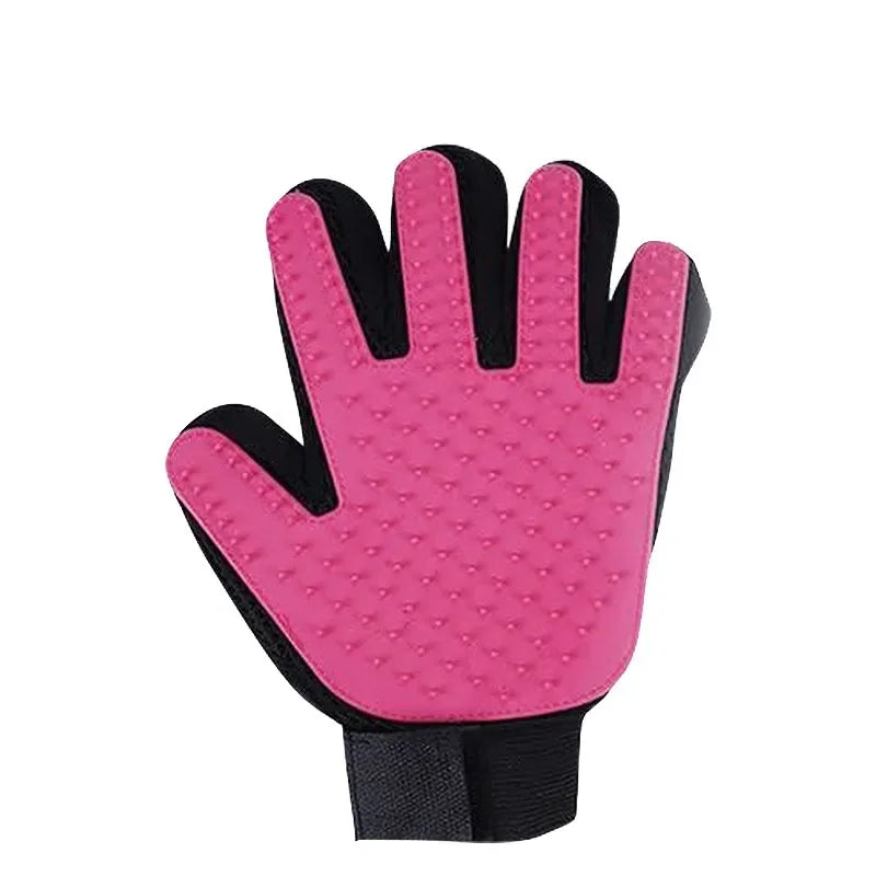 Pet Glove Cat Grooming Glove Cat Hair Deshedding Brush Gloves Dog Comb for Cats Bath Hair Remover Clean Massage Brush For Animal