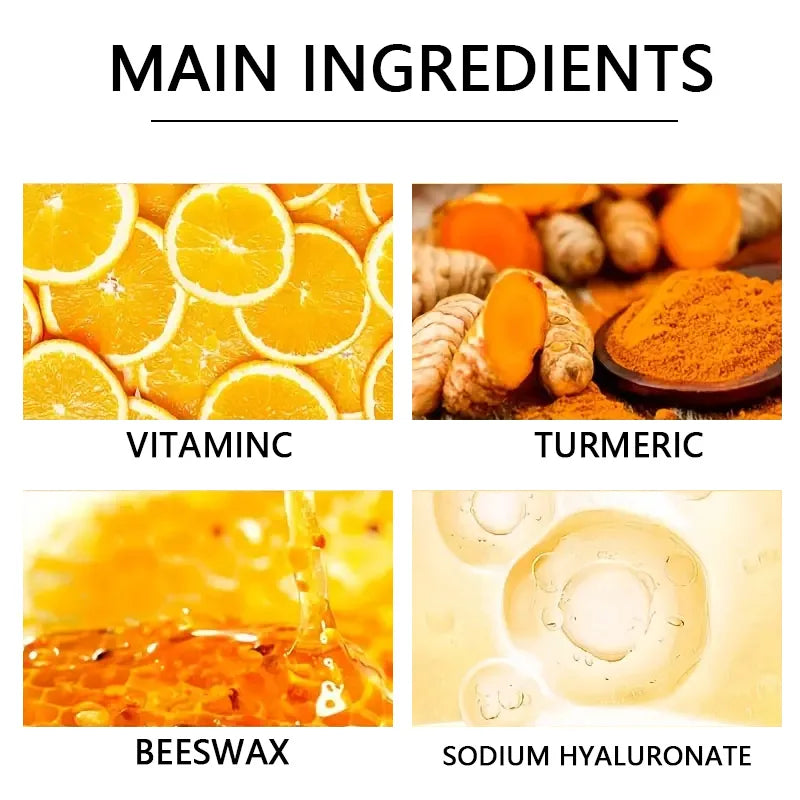 Masque pour la peau des mains et des pieds, vitamine C, curcuma, hydratant, exfoliant, cire pour les mains, crème exfoliante, soins pour la peau, 1/3/5/10 pièces