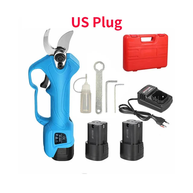 Sécateur électrique, diamètre de coupe maximal de 2,5 cm, ciseaux de jardinage efficaces, batterie rechargeable SC-8603