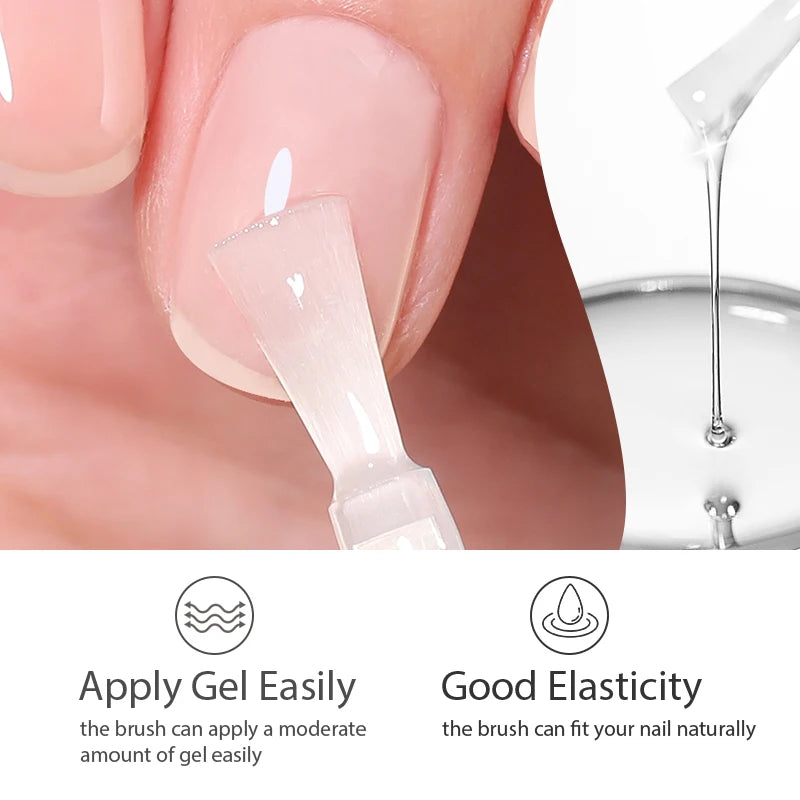 BORN PRETTY 10ml Base Gel couche de finition Gel de caoutchouc Gel de renfort pour ongles outils tremper UV LED vernis à ongles fonction Gel