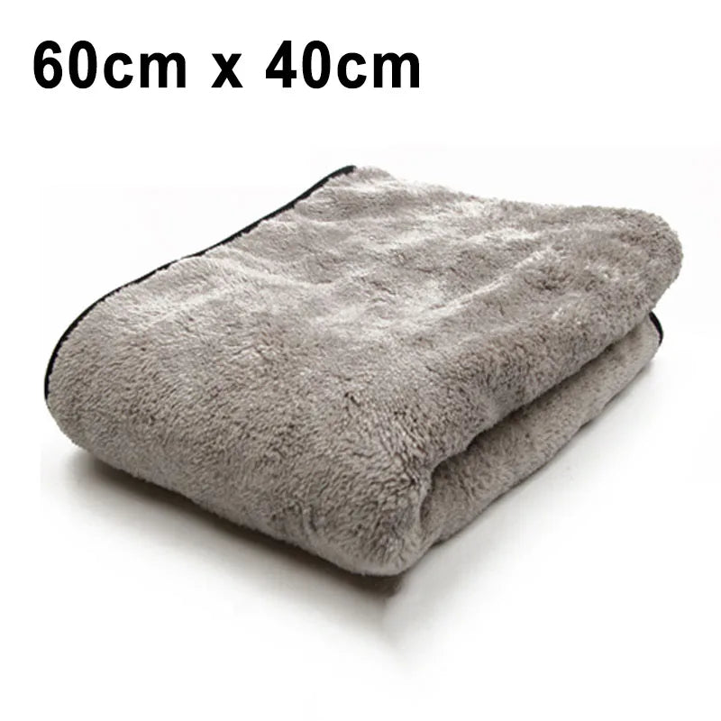 Serviette de lavage auto en microfibre SEAMETAL, super absorbante, pour le nettoyage et le séchage de votre voiture. Chiffons multifonctionnels pour accessoires de lavage auto