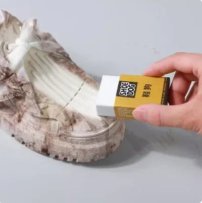 Gomme de nettoyage de chaussures-revitalisez vos baskets avec cette brosse à chaussures sans eau pour l'élimination et le conditionnement des taches