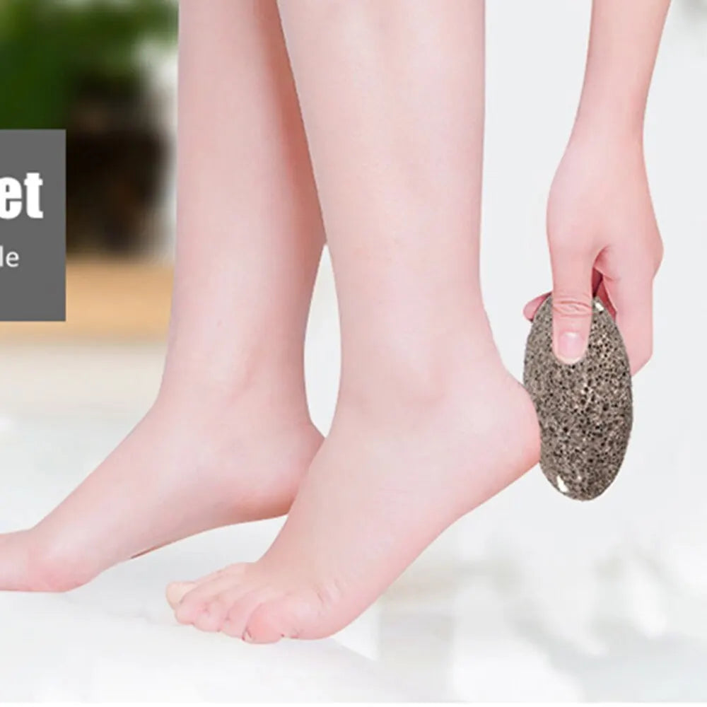 Pierre ponce, outil de pédicure à récurer, exfoliant naturel pour éliminer les callosités sur les mains, les talons et le corps