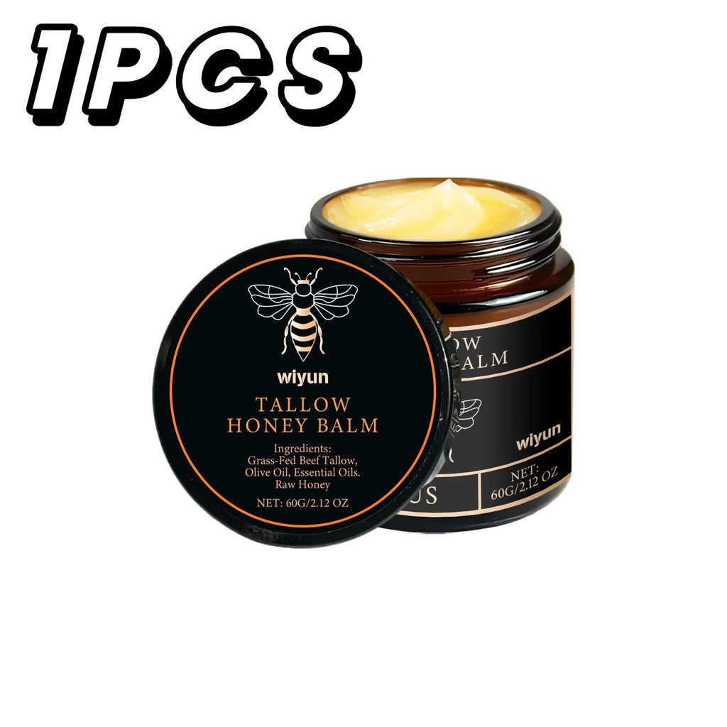 Crème éclaircissante au miel de suif de bœuf estompe les taches sombres et élimine la mélanine. Lotion pour le corps hydratante apaisante, non g