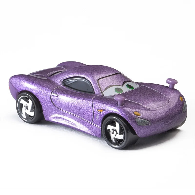 Cars Disney Pixar Cars Lightning McQueen Mater Jackson Storm The King Mater 1:55 Metal Alloy Car Toy Model Toys Children Gifts