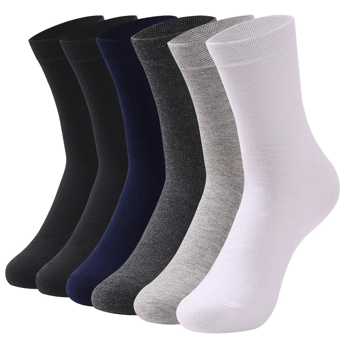 1 paire de chaussettes confortables et respirantes en coton pour hommes, chaussettes d'été pour hommes