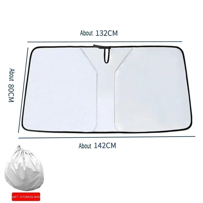 Pare-soleil de pare-brise de voiture pour citroën Picasso, Protection de visière d'été, blocs pliables, accessoires de Protection contre les rayons UV