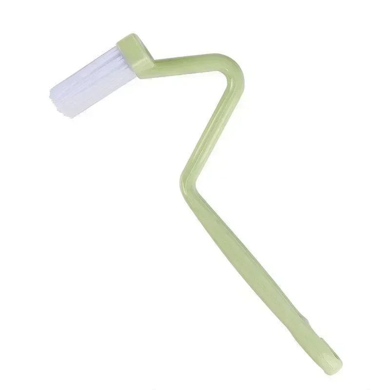 Brosse de toilette incurvée à long manche (1/2/3 pièces) - Outils de nettoyage en profondeur pour la maison et la salle de bain