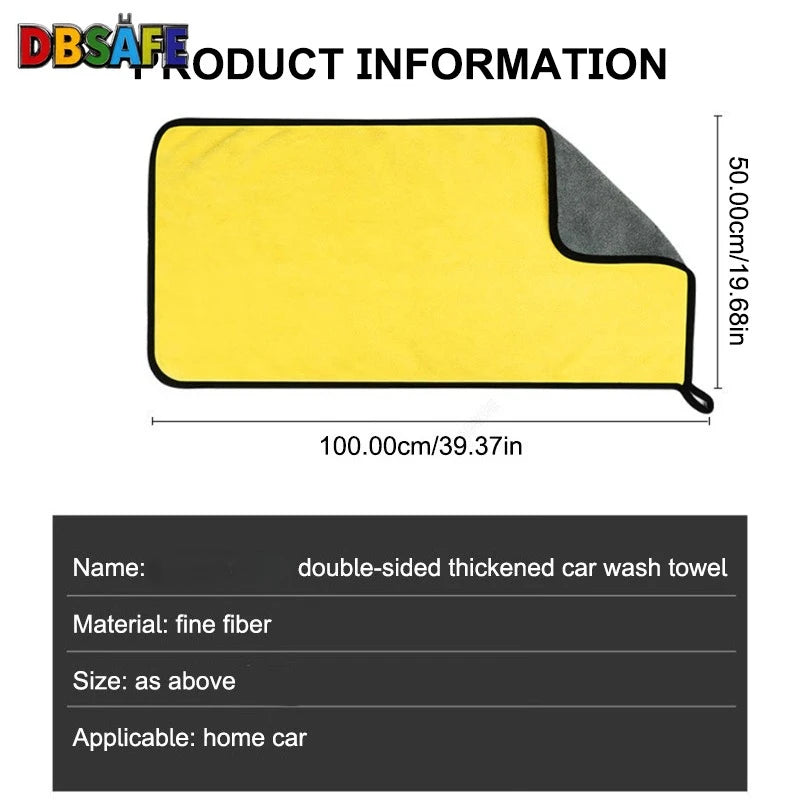 Car Wash Towel High-end Microfiber Towel Detailing Cleaning Cloth Car Wash Drying Towel Car Absorbent Cleaning Products