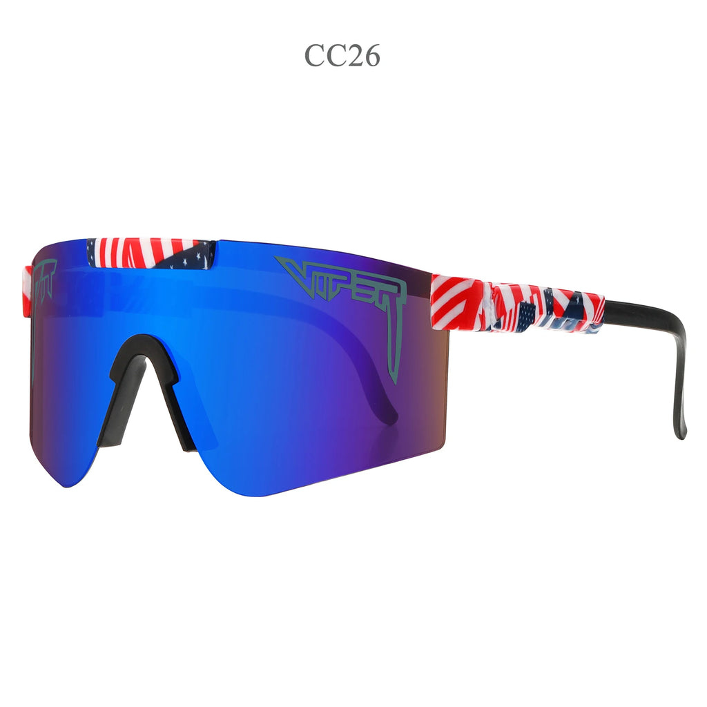 Sport de plein air adulte Pit Viper lunettes de soleil hommes mâle femme conduite lunettes UV400 Cycle lunettes de soleil femmes mode Baseball nuances