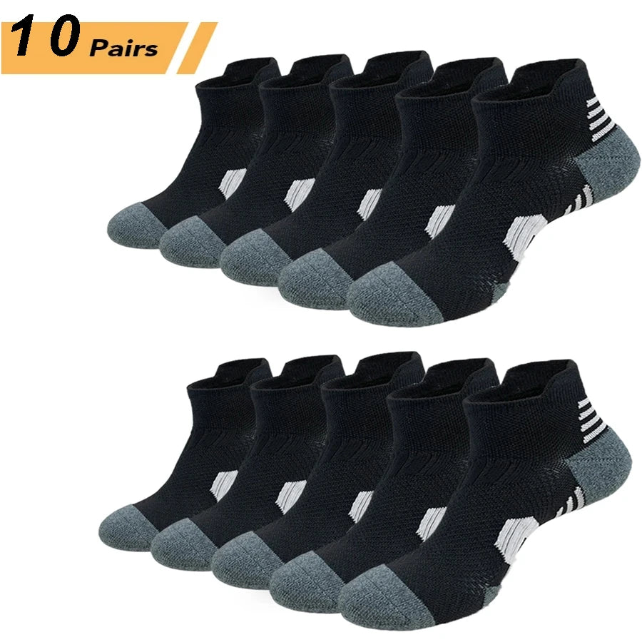 3 paires de chaussettes de sport de Fitness professionnelles, bas de serviette, chaussettes de course antidérapantes pour hommes et femmes, courtes à séchage rapide, pour entraînement de basket-ball