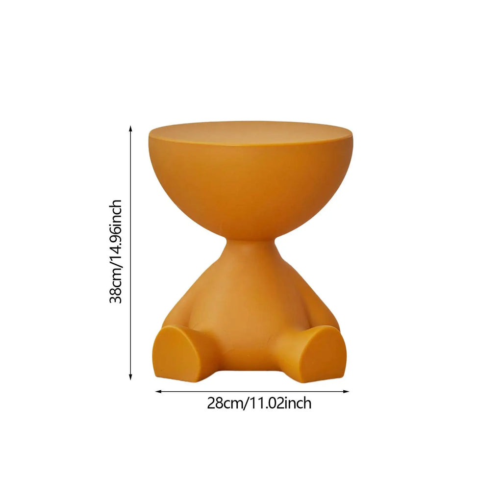 Table d'appoint créative, table de chevet plate, étagère latérale pour canapé, chambre, balcon, mini-table mobile, petite table pour appartement, thé
