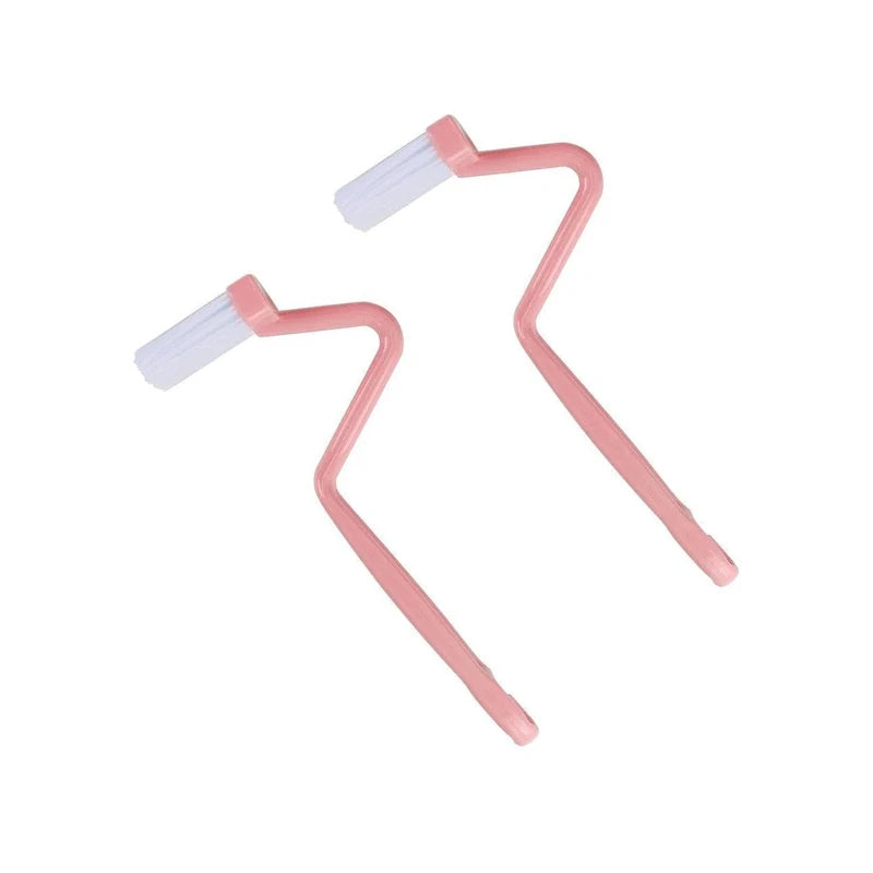 Brosse de toilette incurvée à long manche (1/2/3 pièces) - Outils de nettoyage en profondeur pour la maison et la salle de bain