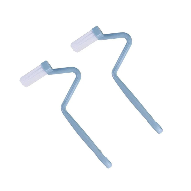 Brosse de toilette incurvée à long manche (1/2/3 pièces) - Outils de nettoyage en profondeur pour la maison et la salle de bain