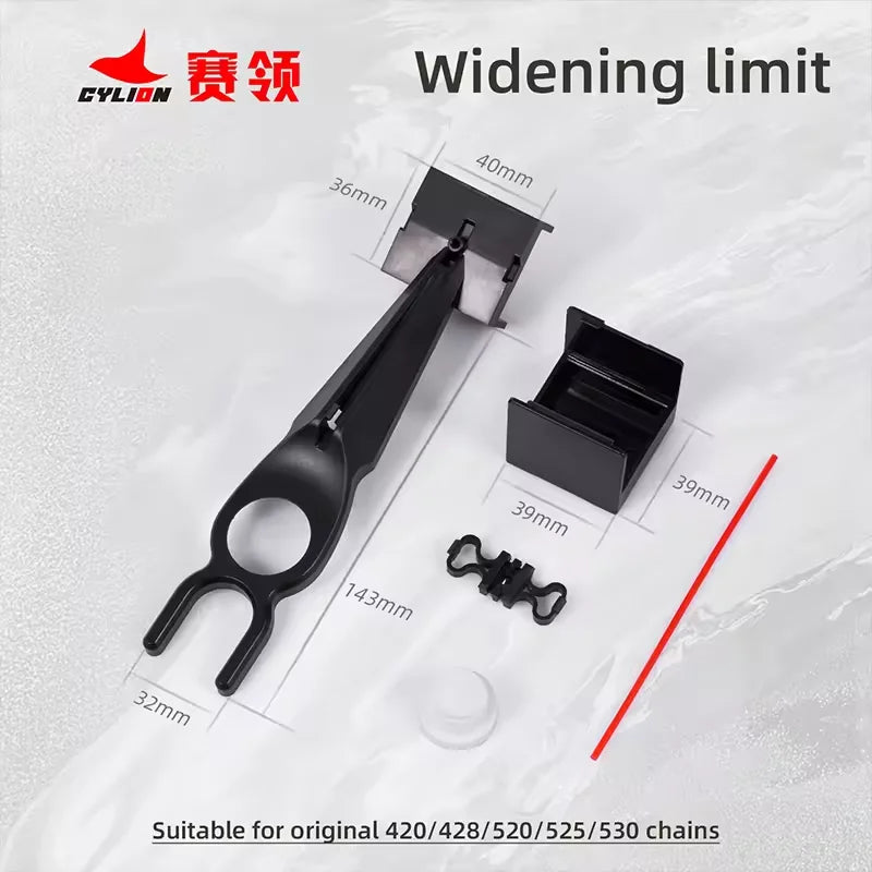 1/2PCS Motorcycle Chain Oiler Spray Lube Oiler Tool Mess-Free Chain Wax Chain Cleaner Attachment Chain Oil Applicator