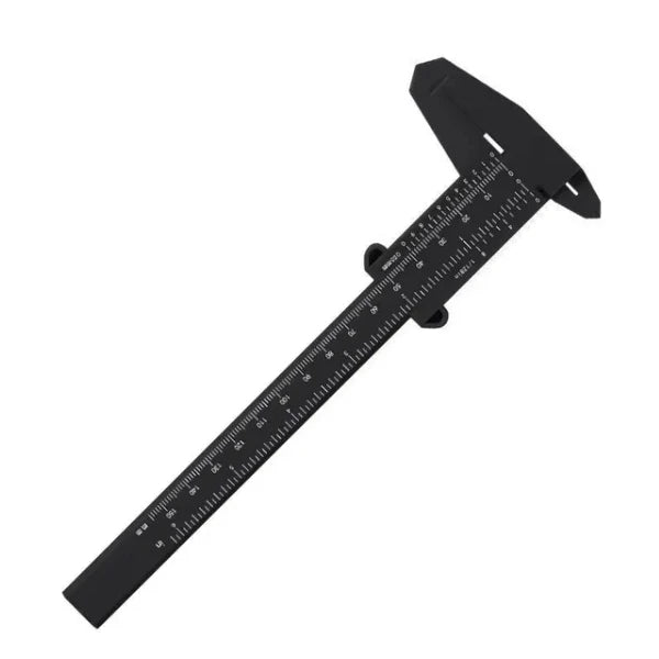 1PC Plastic Vernier Caliper Mini Portable Caliper Student Vernier Ruler 0-150mm Measuring Tool New