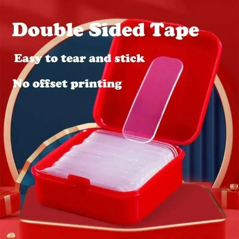 Transparent double-sided adhesive tape, strong double-sided adhesive tape, waterproof wall stickers suitable for bathrooms