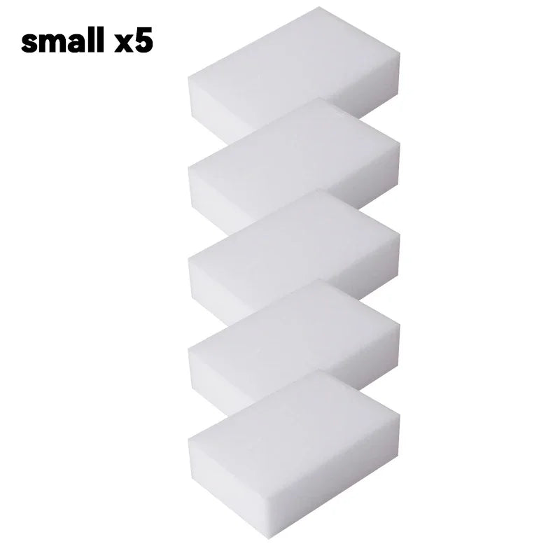 Lot de 5 ou 50 éponges magiques en mélamine, nettoyantes et ultra-absorbantes, pour la cuisine et la salle de bain, outils de nettoyage et produits ménagers