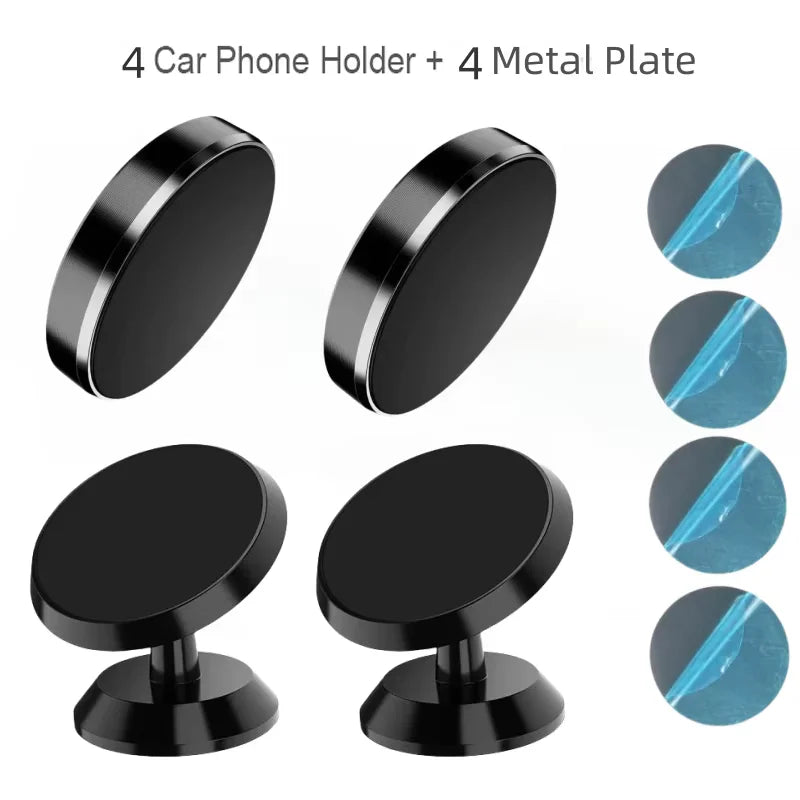 Support magnétique de téléphone de voiture support de téléphone de voiture universel pour iPhone Xiaomi Huawei Samsung tableau de bord mural autocollant magnétique de voiture