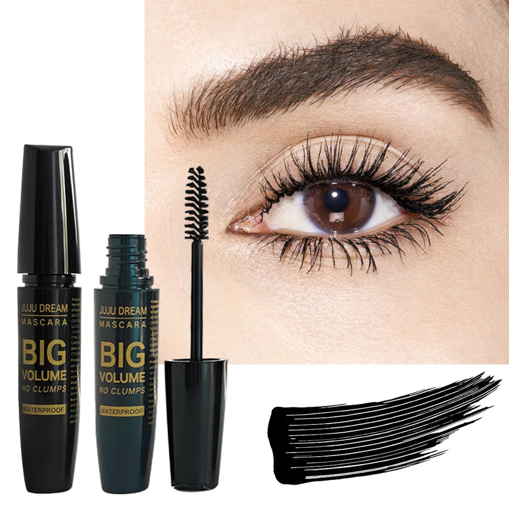 Mascara recourbant 4D – Allongeant, résistant à l'eau et à la transpiration, longue tenue, sans bavure, unisexe, doux, certifié