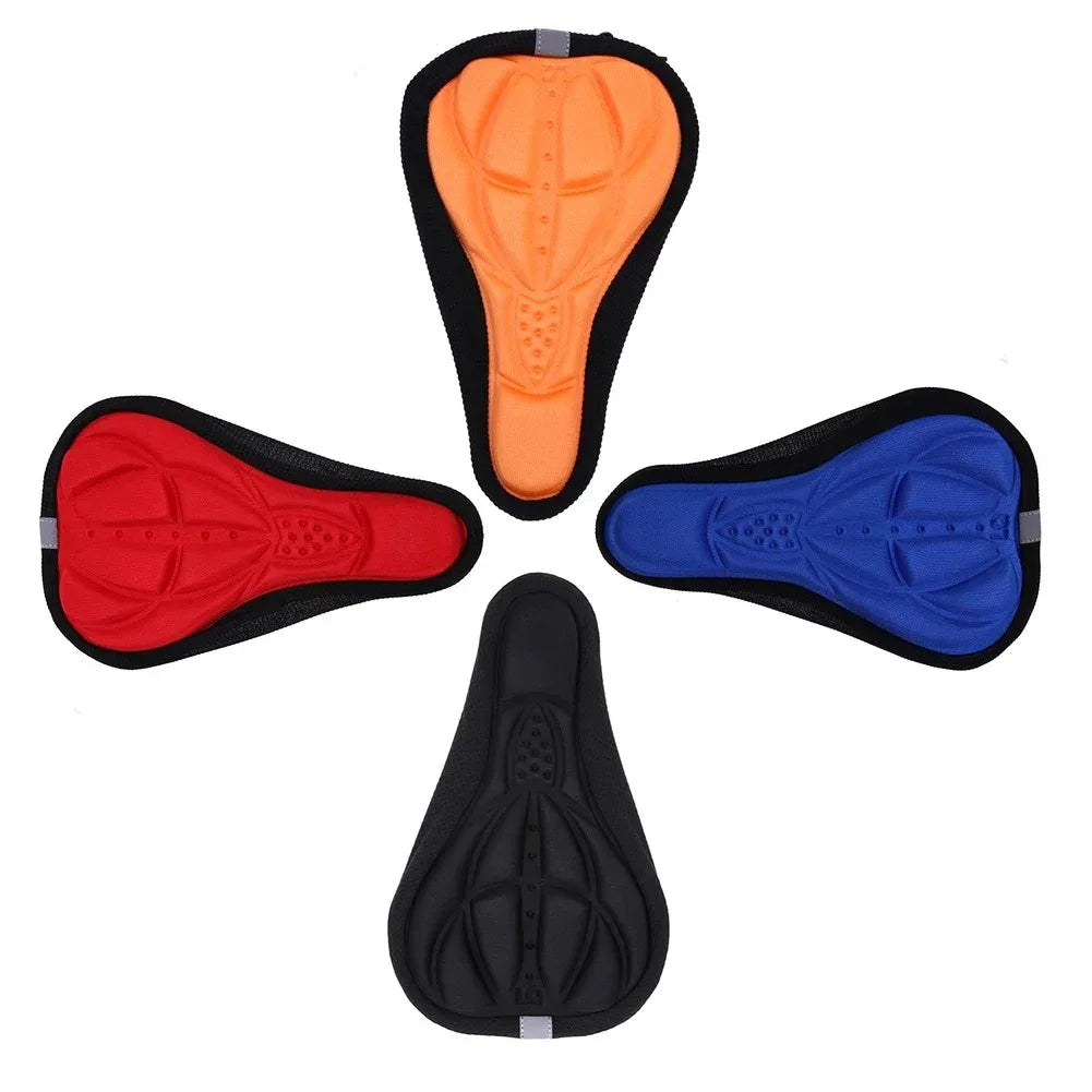 Selle de vélo 2025, housse de selle souple 3D pour VTT, coussin en mousse épaisse et respirante, accessoires de vélo