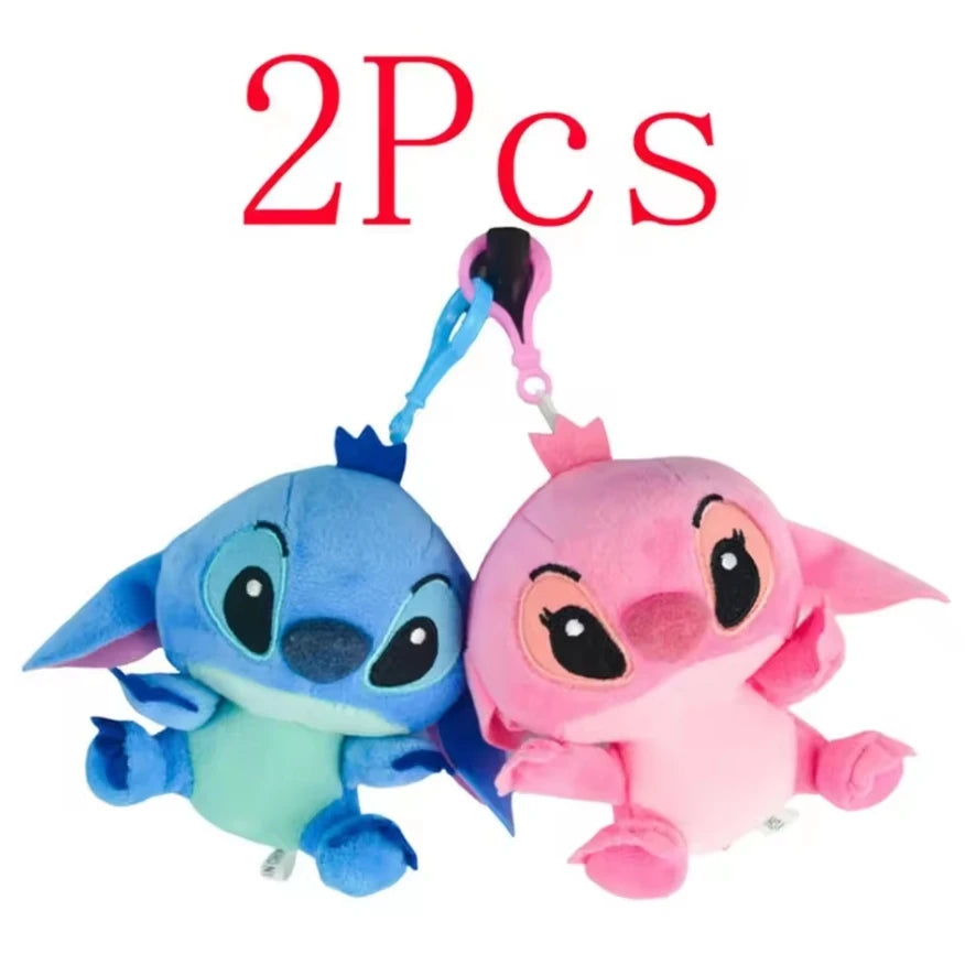 18cm Original Plush Stitch toy Baby Movie Cartoon Model Doll Children Action Figures Stuffed Toys Pendant Gifts