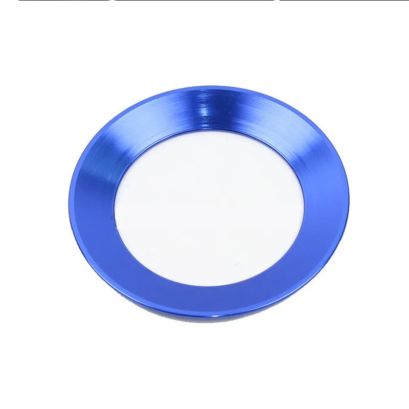 Étui décoratif pour volant Ceyes Car Styling, emblème circulaire, accessoire de style pour Volkswagen VW Golf 4 5 Polo Jetta Mk6