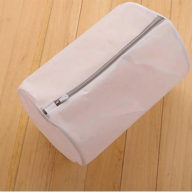 Sac de lavage de chaussures polyvalent-sac à linge en maille durable pour baskets, chaussures de course, chaussettes et soutien-gorge avec fermeture à glissière, sac à linge