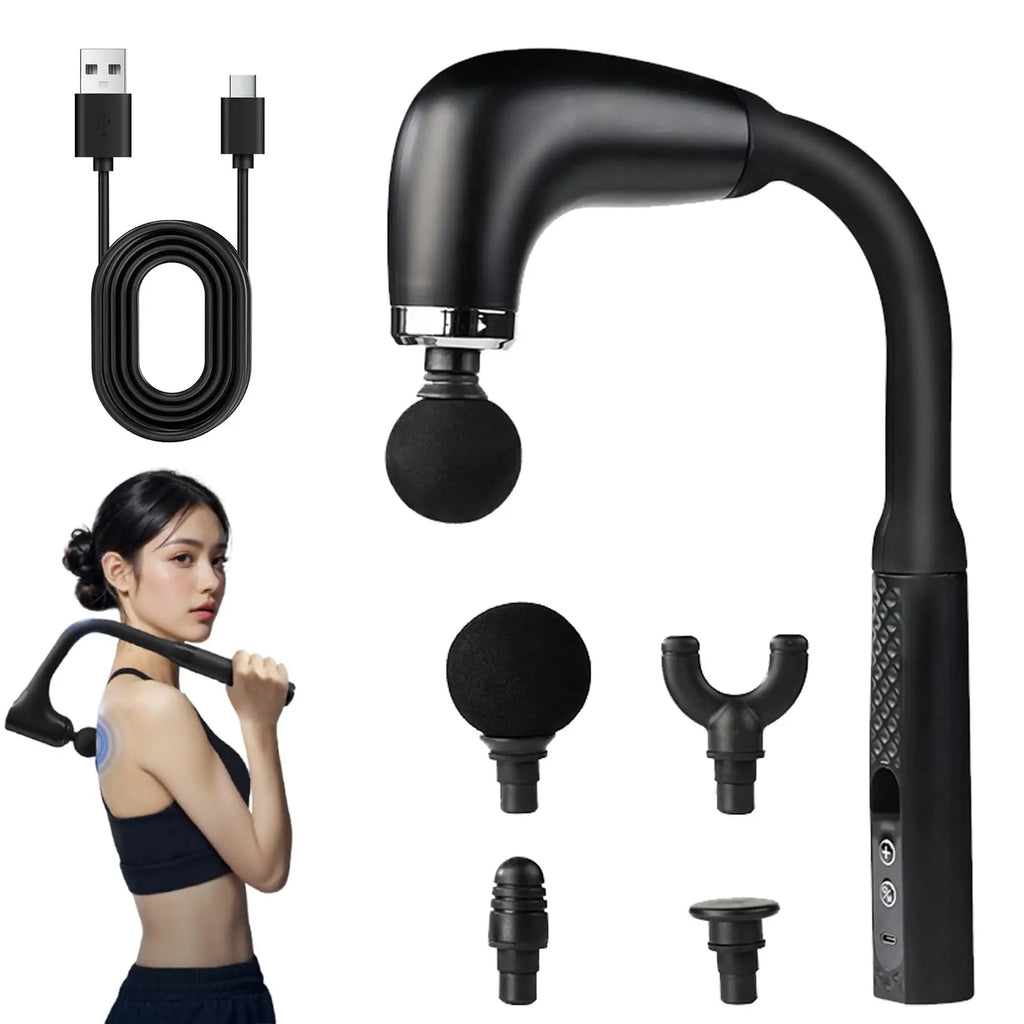 Pistolet de Massage de Fascia, masseur de Relaxation musculaire, pistolet de Massage électrique à vibrations, pistolet à Membrane de cou de qualité professionnelle
