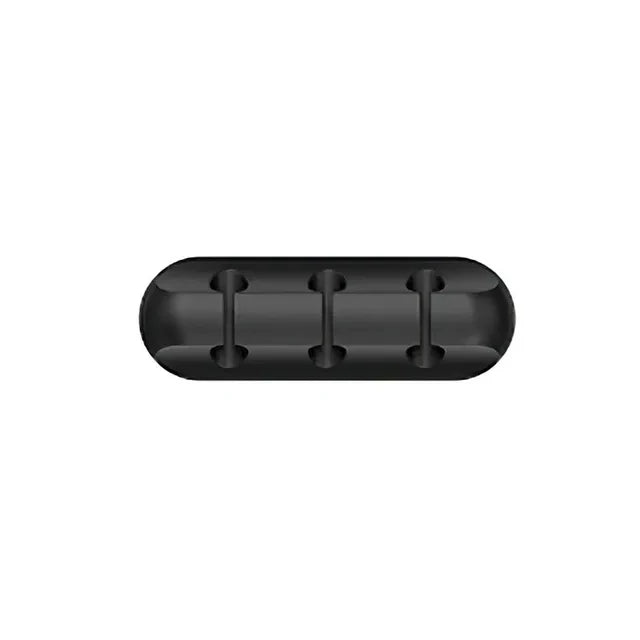 Enrouleur de câble USB en Silicone, organisateur de fil de câble, Clips de gestion auto-adhésifs pour souris, clavier, casque, pour iPhone Huawei