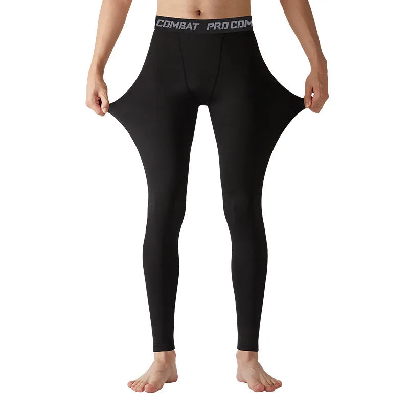 Pantalons de Compression pour hommes, collants, Leggings secs et frais, couche de base de sport, collants de course, Shorts actifs d'entraînement athlétique