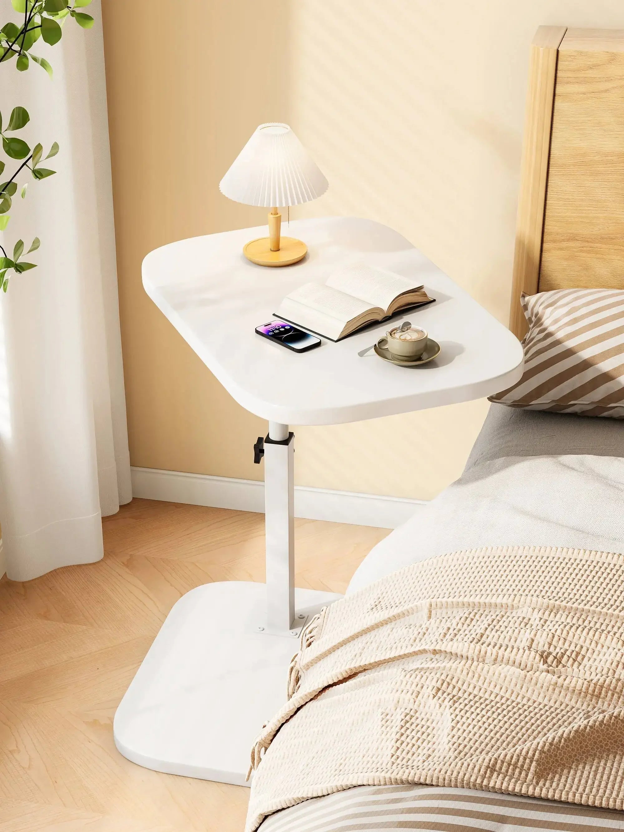 Table d'appoint/bureau pour ordinateur portable pliable et réglable, portable, pour bureau à domicile, table basse, table de chevet, canapé, espace d'accueil, chambre d'enfant