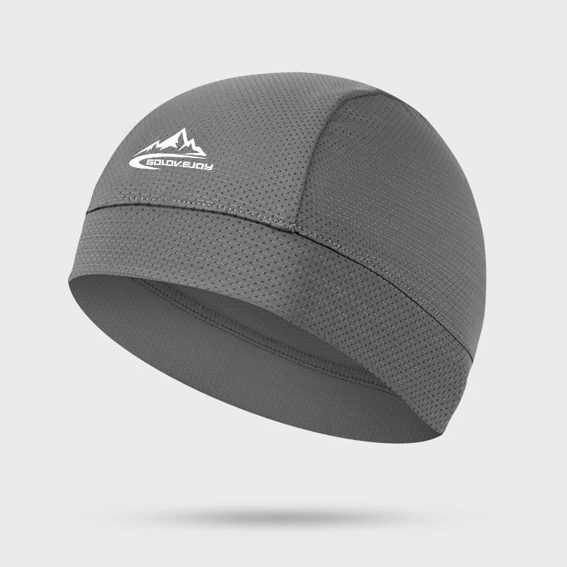 Bonnet rafraîchissant doublé de casque, respirant et évacuant la transpiration, idéal pour le cyclisme, la course à pied et la randonnée. Confortable et à séchage rapide
