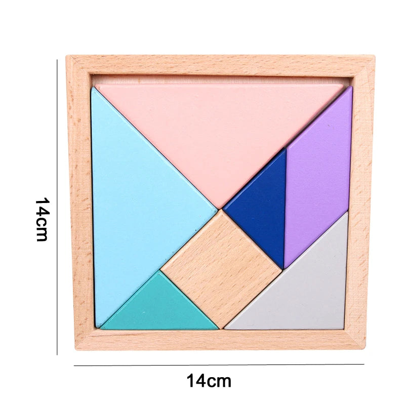 Jouets Montessori pour bébés, puzzles 3D en bois, jeux d'éveil, jouets éducatifs en bois pour enfants, cadeaux d'anniversaire