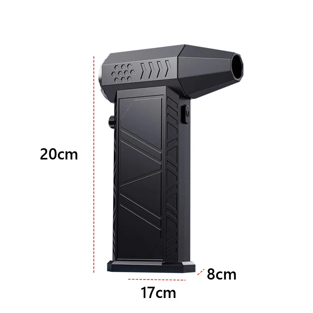 Plumeau d'air électrique 300000 tr/min, Rechargeable, puissant, multifonctionnel, Portable, Turbo Jet, forte puissance, pour maison et voiture
