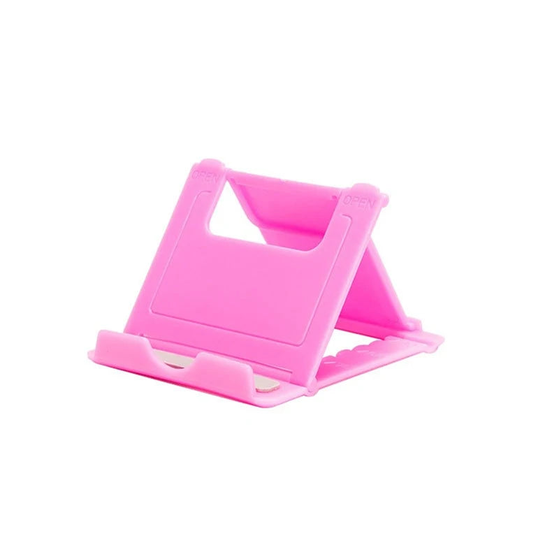 Mini support pliable universel, portable et ajustable pour téléphone, tablette ou ordinateur portable (compatible iPad, iPhone, Samsung, Xiaomi)
