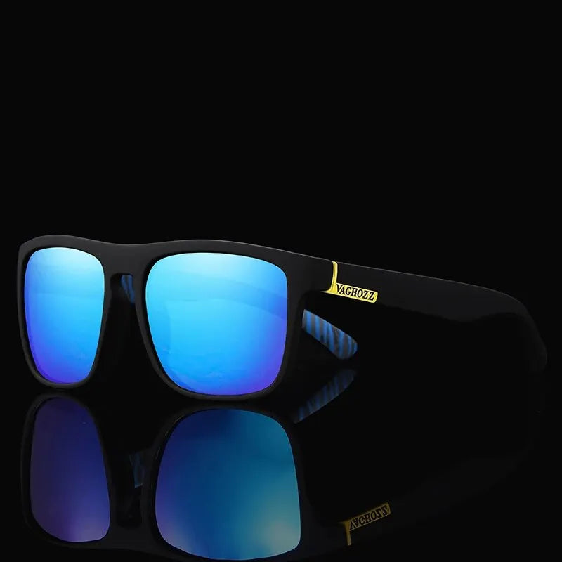 VAGHOZZ marque classique lunettes de soleil hommes UV400 pêche lunettes de soleil femmes carré extérieur mâle lunettes de sport conduite nuances