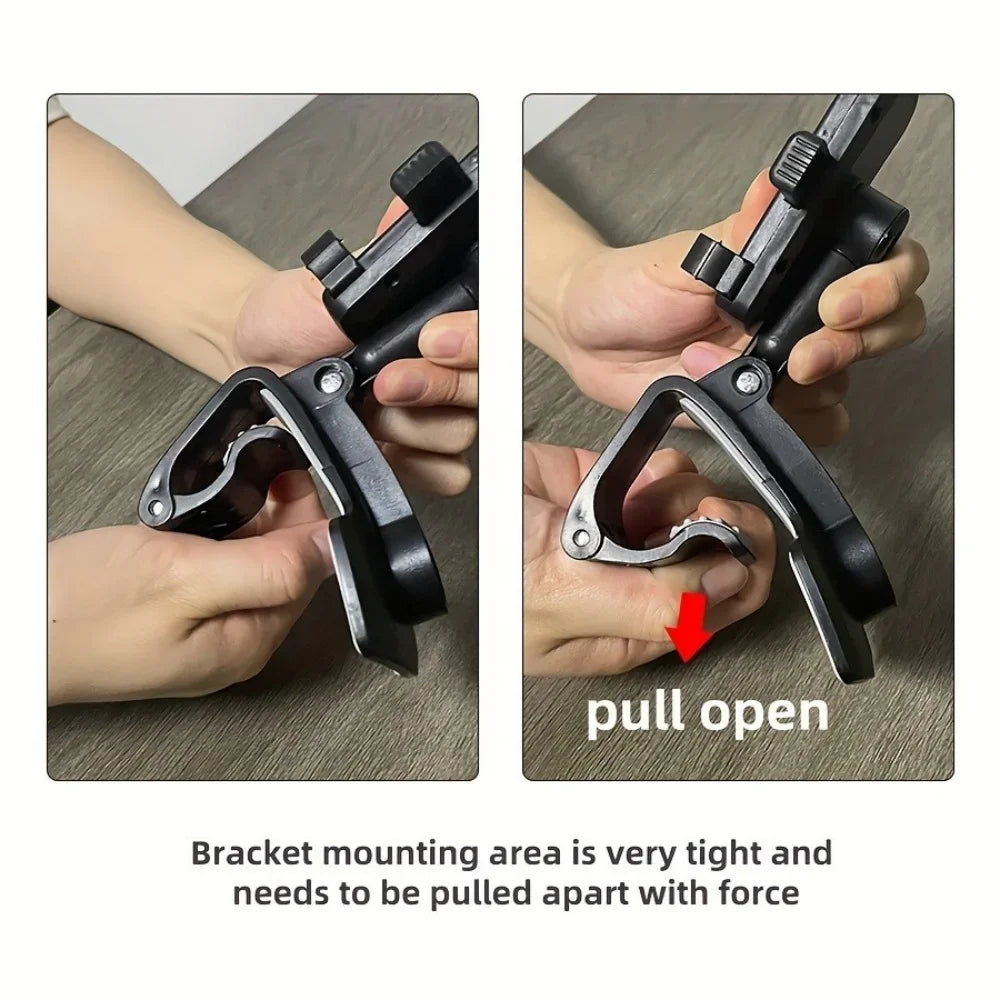 360° Rotation Car Phone Holder Universal Mobile Phone Holder Dashboard Easy Clip Mount Stand Cellphone Stand For GPS Navigation