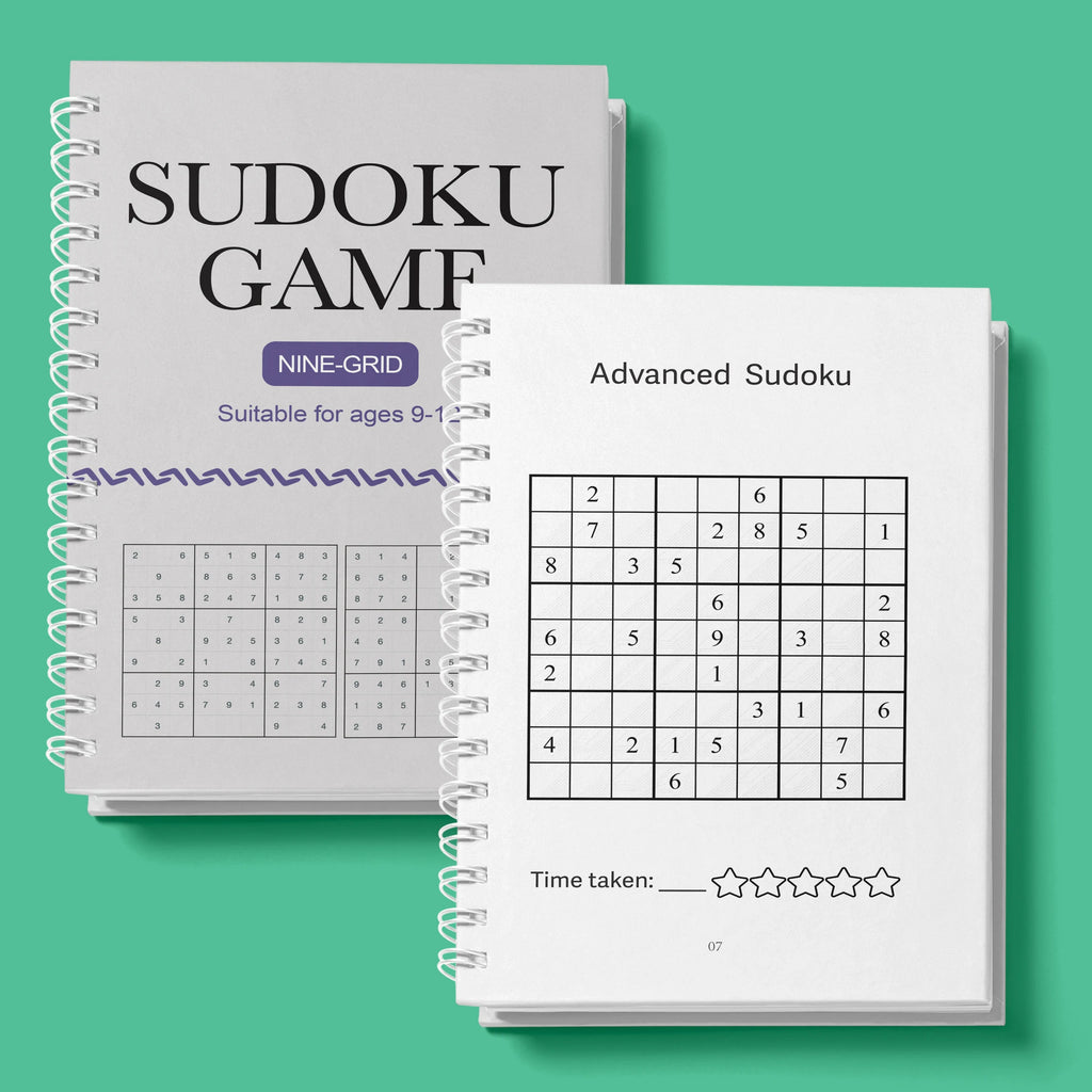 Fun & Educational Kids Sudoku Puzzle Book: Easy to Hard Levels for Children's Brain Training and Logic Skills Development