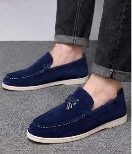 Mocassins Slip-On en Cuir Véritable – Élégance & Confort Estival