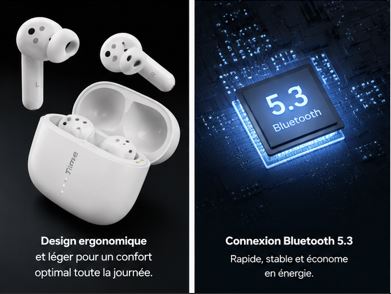 Timekettle M3 – Écouteurs Traducteurs Instantanés Bluetooth