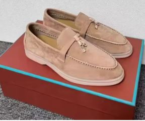 Mocassins Slip-On en Cuir Véritable – Élégance & Confort Estival