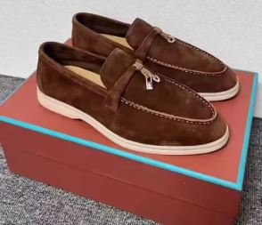 Mocassins Slip-On en Cuir Véritable – Élégance & Confort Estival