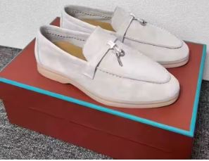 Mocassins Slip-On en Cuir Véritable – Élégance & Confort Estival
