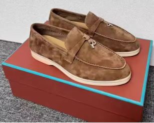 Mocassins Slip-On en Cuir Véritable – Élégance & Confort Estival