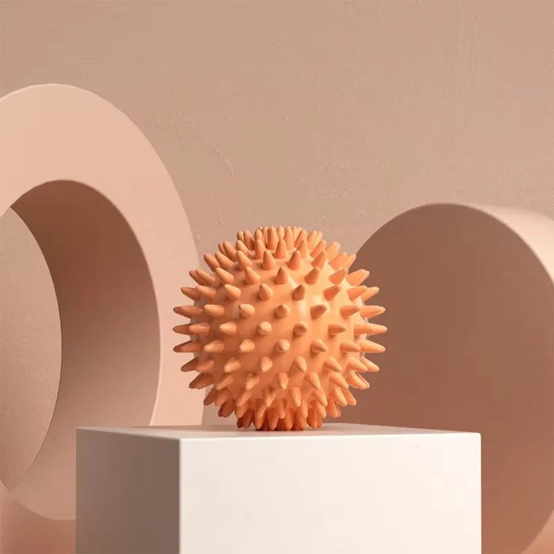Hedgehog Massage Ball Yoga Fascia Ball Exercise Fitness Muscle Relaxation Massage Stick Shoulder Neck Leg Plantar Meridian Ball