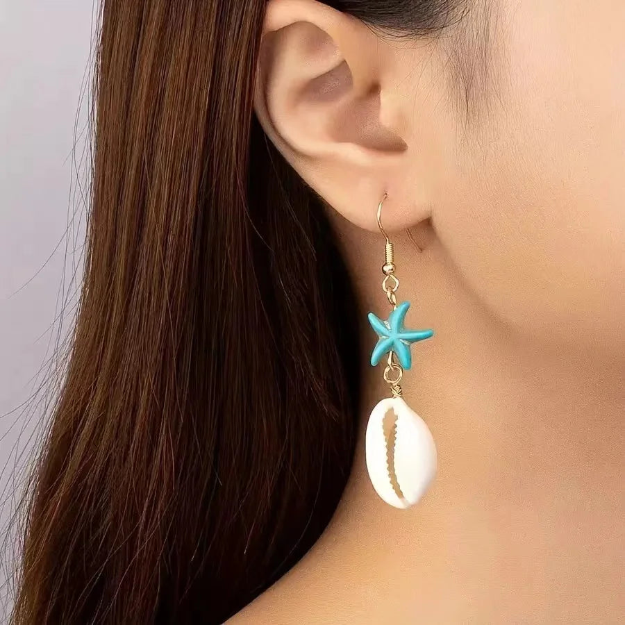 Boucles d'oreilles à dos irrégulier plaqué or, Design lourd, boucles d'oreilles à fleurs crème de haute qualité, le meilleur cadeau de famille pour moi